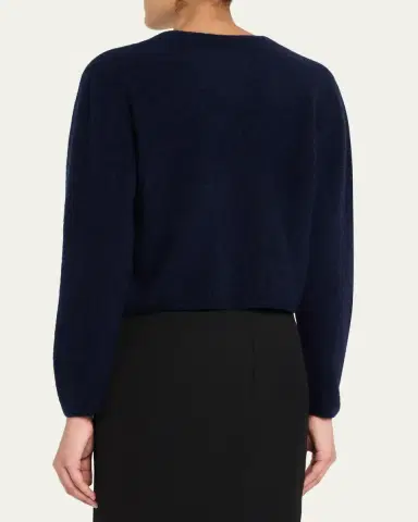 Markarian Romy Floral Embellished Cashmere-Silk Sweater | Thumbnail 3 Markarian Romy Floral Embellished Cashmere-Silk Sweater | Thumbnail 3