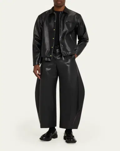 SACAI Faux Leather Pants | Thumbnail 2