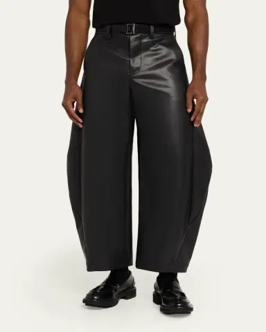 SACAI Faux Leather Pants | Thumbnail 4
