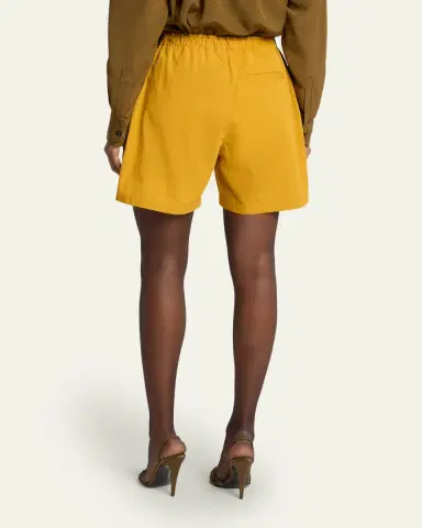 Saint Laurent Side-Stripe Cotton Pull-On Shorts | Thumbnail 3 Saint Laurent Side-Stripe Cotton Pull-On Shorts | Thumbnail 3