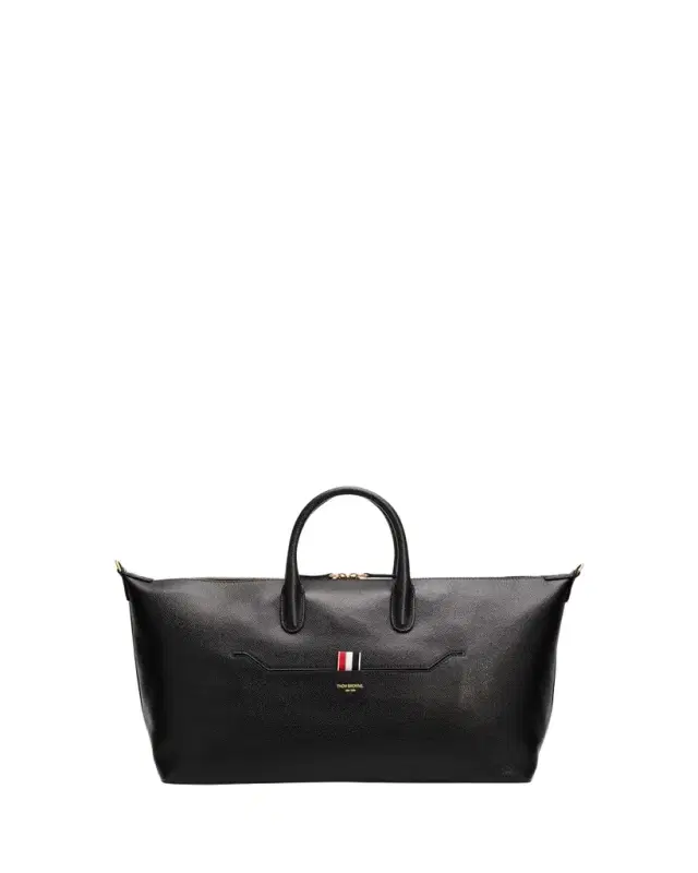 Men's Soft Pebble Grain Medium Duffle Bag