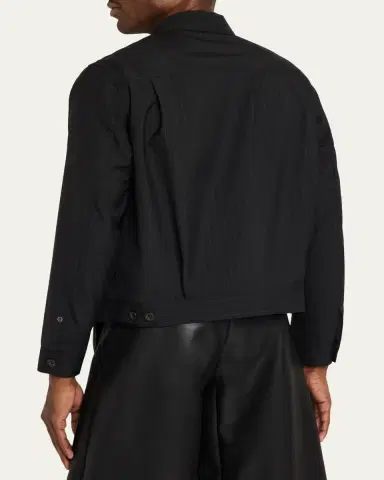 SACAI Chalk Stripe Jacket | Thumbnail 3 SACAI Chalk Stripe Jacket | Thumbnail 3