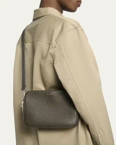 Saint Laurent Men's Small Leather Camera Bag | Thumbnail 7 Saint Laurent Men's Small Leather Camera Bag | Thumbnail 7