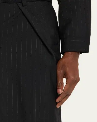 SACAI Chalk Stripe Wool Pants | Thumbnail 5