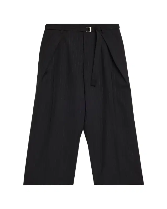 Chalk Stripe Wool Pants