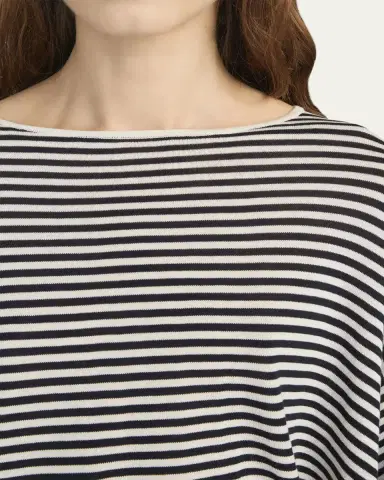 Frame The Stripe Slouchy Top | Thumbnail 5 Frame The Stripe Slouchy Top | Thumbnail 5