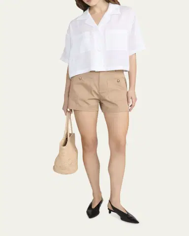 Frame The Linen Pocket Top | Thumbnail 2 Frame The Linen Pocket Top | Thumbnail 2