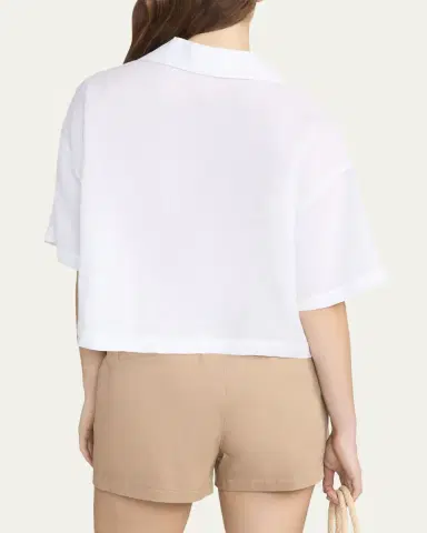 Frame The Linen Pocket Top | Thumbnail 3 Frame The Linen Pocket Top | Thumbnail 3