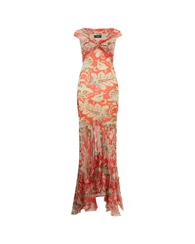 Floral Off-Shoulder Maxi Dress