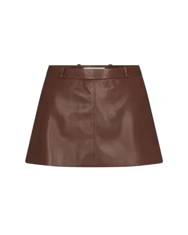 Frame The Leather Mini Skirt | Thumbnail 1 Frame The Leather Mini Skirt | Thumbnail 1