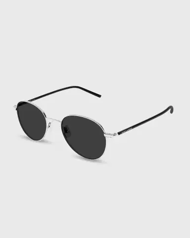 Saint Laurent SL 865 Metal Round Sunglasses | Thumbnail 4 Saint Laurent SL 865 Metal Round Sunglasses | Thumbnail 4