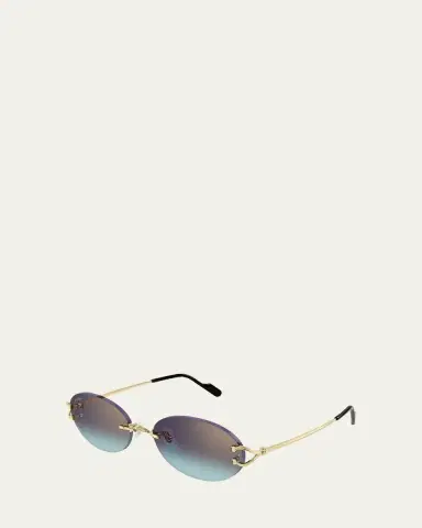 Cartier Première de 55mm Oval Sunglasses | Thumbnail 2