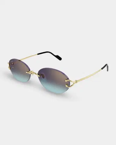 Cartier Première de 55mm Oval Sunglasses | Thumbnail 4