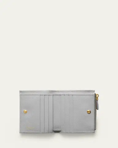 Prada Small Saffiano Leather Bifold Wallet | Thumbnail 3