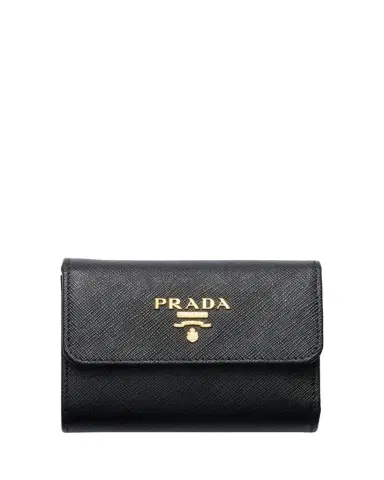 Prada Small Saffiano Leather Trifold Wallet | Thumbnail 1