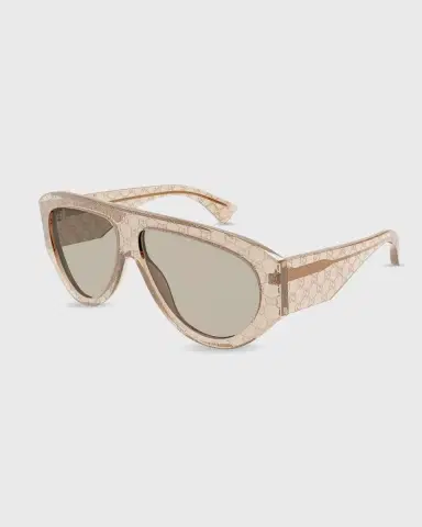 Gucci Men's GG2128S-005 GG Acetate and Bio-Nylon Oval Sunglasses | Thumbnail 4 Gucci Men's GG2128S-005 GG Acetate and Bio-Nylon Oval Sunglasses | Thumbnail 4