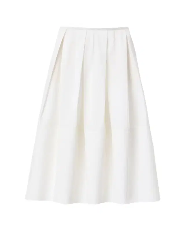 Lafayette 148 New York Pleated Organic Cotton Poplin Midi Skirt