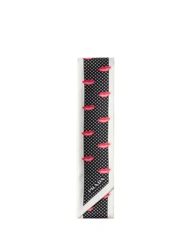 Prada Lips-Print Silk Twill Skinny Scarf | Thumbnail 1
