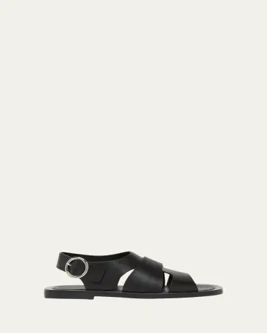 Proenza Schouler Capri Leather Fisherman Sandals | Thumbnail 4 Proenza Schouler Capri Leather Fisherman Sandals | Thumbnail 4