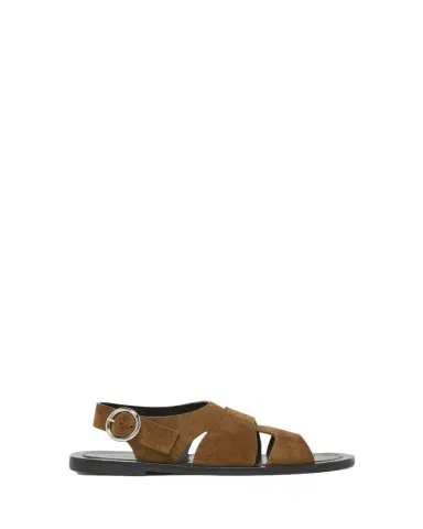 Proenza Schouler Capri Leather Fisherman Sandals | Thumbnail 1 Proenza Schouler Capri Leather Fisherman Sandals | Thumbnail 1