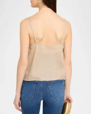 Frame The Linen Button Top | Thumbnail 7