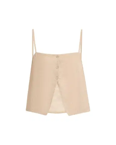 Frame The Linen Button Top | Thumbnail 1