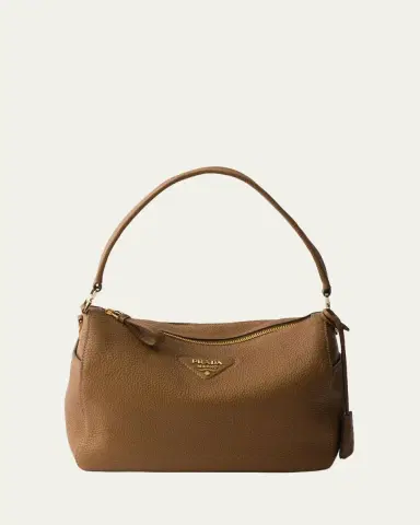Prada Daino Grain Leather Shoulder Bag | Thumbnail 4 Prada Daino Grain Leather Shoulder Bag | Thumbnail 4