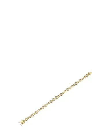Sara Weinstock Honey Comb 18K Gold & Diamond Full Bracelet | Thumbnail 1