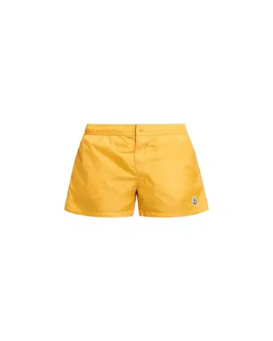 Moncler Men's Nylon Logo Swim Trunks | Thumbnail 1 Moncler Men's Nylon Logo Swim Trunks | Thumbnail 1