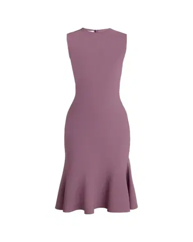 Stella McCartney Sleeveless Compact Knit Fit-And-Flare Dress | Thumbnail 1 Stella McCartney Sleeveless Compact Knit Fit-And-Flare Dress | Thumbnail 1