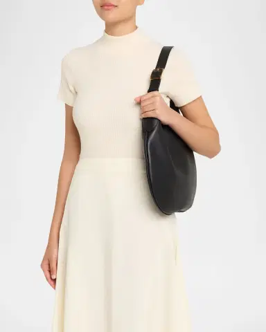 Nili Lotan Jagger Leather Shoulder Bag | Thumbnail 6 Nili Lotan Jagger Leather Shoulder Bag | Thumbnail 6