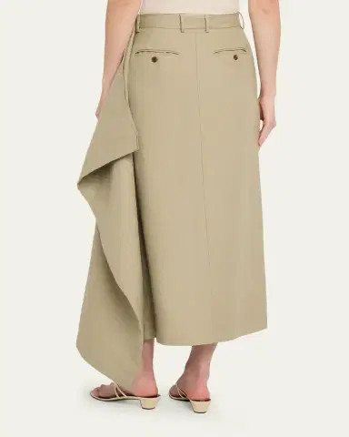 Heirlome Augusta Midi Skirt in Linen | Thumbnail 3 Heirlome Augusta Midi Skirt in Linen | Thumbnail 3