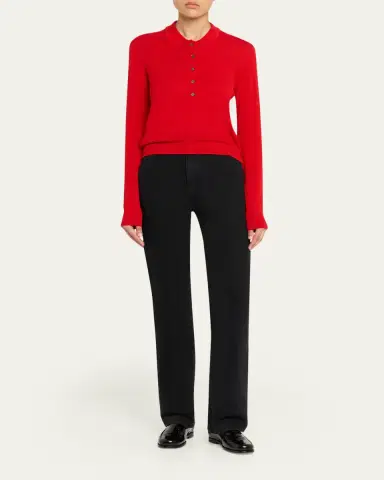 RÙADH Dea Slim-Fit Wool Knit Polo | Thumbnail 2 RÙADH Dea Slim-Fit Wool Knit Polo | Thumbnail 2