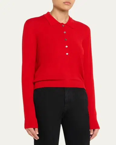 RÙADH Dea Slim-Fit Wool Knit Polo | Thumbnail 4 RÙADH Dea Slim-Fit Wool Knit Polo | Thumbnail 4