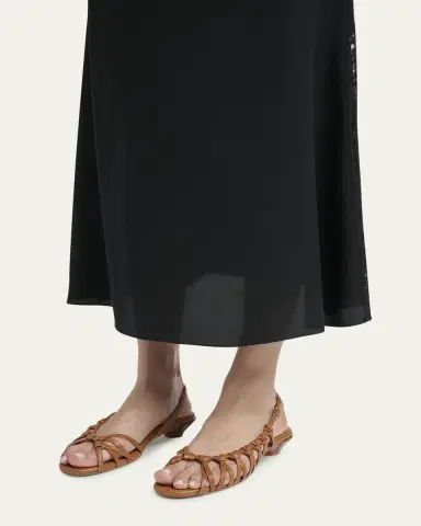 Chloé Estra Asymmetric Knotted Leather Sandals | Thumbnail 2 Chloé Estra Asymmetric Knotted Leather Sandals | Thumbnail 2