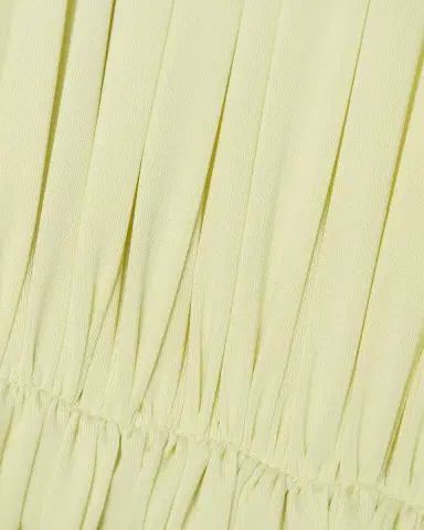 Stella McCartney Strapless Draped Crepe Jersey Slit Gown | Thumbnail 10