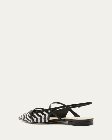 Alexandre Birman Tita Zig-Zag Raffia Slingback Flats | Thumbnail 4 Alexandre Birman Tita Zig-Zag Raffia Slingback Flats | Thumbnail 4