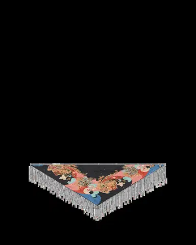 Etro Embroidered Paisley-Print Fringe Scarf | Thumbnail 2 Etro Embroidered Paisley-Print Fringe Scarf | Thumbnail 2