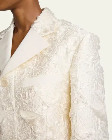 Proenza Schouler Theodora Chrysanthemum Jacquard Jacket | Thumbnail 5
