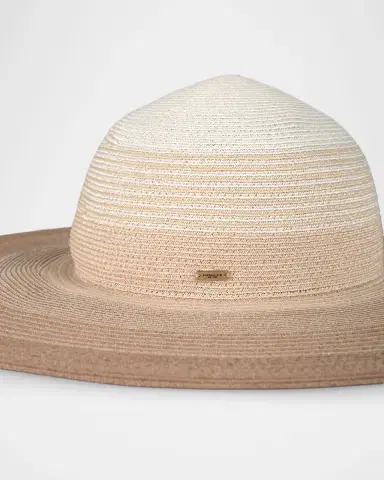 Eugenia Kim Emmanuelle Gradient Straw Fedora | Thumbnail 3 Eugenia Kim Emmanuelle Gradient Straw Fedora | Thumbnail 3