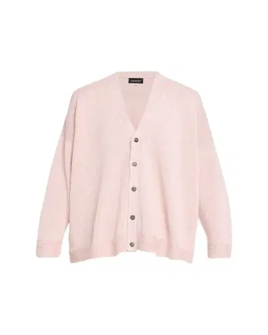 Eskandar Cotton Linen V-Neck Cardigan - Mid Length | Thumbnail 1 Eskandar Cotton Linen V-Neck Cardigan - Mid Length | Thumbnail 1