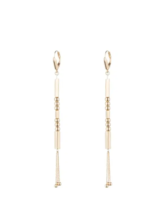 EDDIE BORGO Totem Drop Earrings