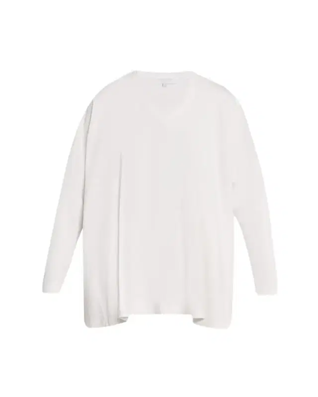 Eskandar Side Paneled V neck T-Shirt - Long Length