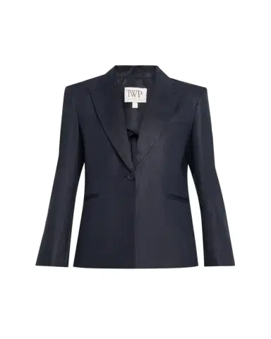 TWP Boy Blazer in Chintzed Linen | Thumbnail 1 TWP Boy Blazer in Chintzed Linen | Thumbnail 1