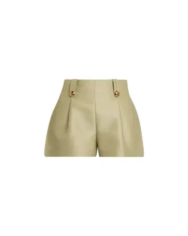 Zimmermann Luna Wool Silk Tailored Shorts | Thumbnail 1