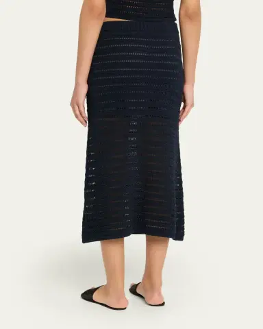 A.L.C. Lana Knit Midi Skirt | Thumbnail 3 A.L.C. Lana Knit Midi Skirt | Thumbnail 3