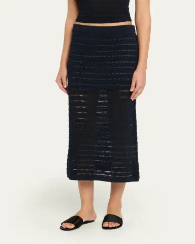 A.L.C. Lana Knit Midi Skirt | Thumbnail 4 A.L.C. Lana Knit Midi Skirt | Thumbnail 4