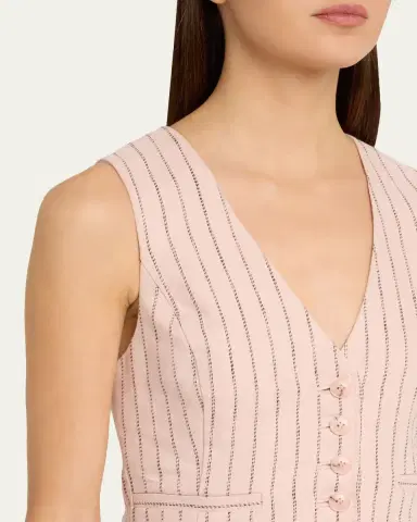 Zimmermann Alchemy Linen Waistcoat | Thumbnail 5 Zimmermann Alchemy Linen Waistcoat | Thumbnail 5