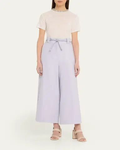 Zimmermann Luna Linen Culotte Pants | Thumbnail 2 Zimmermann Luna Linen Culotte Pants | Thumbnail 2