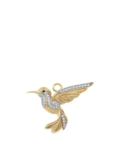 Sara Weinstock Hummingbird 18K Gold & Diamond Charm | Thumbnail 1